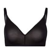 Smooth Illusion Semi-Transparent Tulle Soft Cup Bra | Black 70842-019